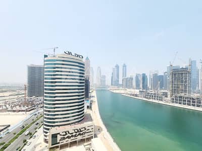 Office for Rent in Business Bay, Dubai - Fitted Office | Canal View | 2 Parkings