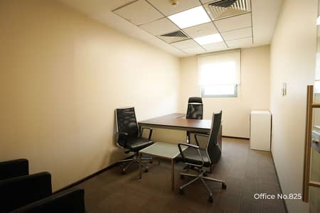 Office for Rent in Deira, Dubai - Brand New Office  II DEWA WIFI II Close to Metro