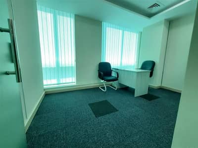 Office for Rent in Bur Dubai, Dubai - 2 desk office 500  booked company good for branding