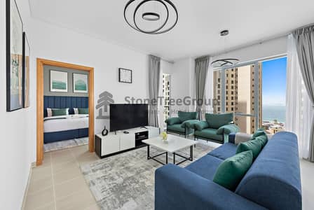 فلیٹ 1 غرفة نوم للايجار في دبي مارينا، دبي - شقة في برج أتيسا،مارينا بروميناد،دبي مارينا 1 غرفة 9500 درهم - 7882283