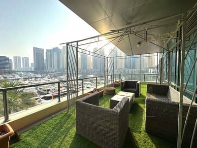 3 Bedroom Flat for Sale in Dubai Marina, Dubai - FULL MARINA VIEW | ONE OF A KIND TERRACE