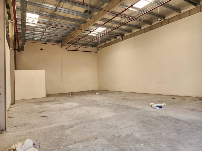Rent for Warehouse in industrial area 17 | 3200 Sqft Land  + 16000k VA Power  | Sprinkler System and sandwich panel  Available |  Neat and Clean|