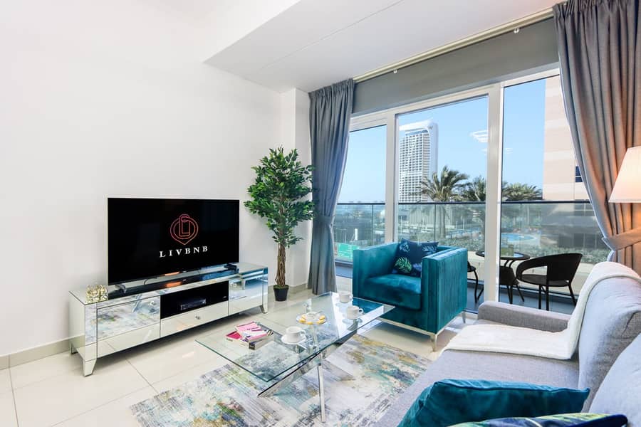 Spectacular 1BR in Damac Heights by Livbnb