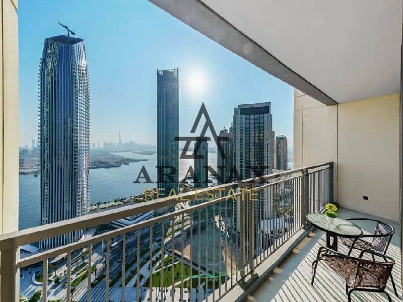 位于迪拜溪港，溪畔大厦，溪畔2号大厦 3 卧室的公寓 250000 AED - 7945044
