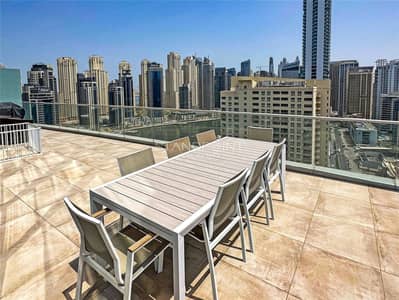 3 Bedroom Apartment for Sale in Dubai Marina, Dubai - Penthouse Duplex | Large Terrace | Private Pool
