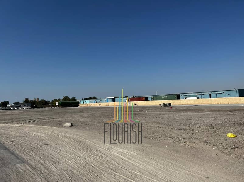 50,000 Sqft to 100,000Sq. Ft Open Land for Storage In Al Quoz
