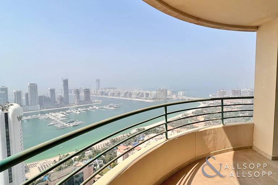 位于迪拜码头，滨海皇冠塔楼 4 卧室的公寓 3900000 AED - 6607746