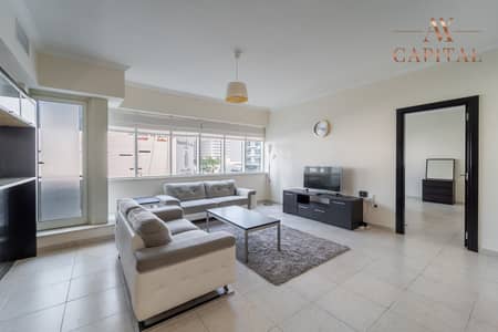2 Bedroom Flat for Rent in Dubai Marina, Dubai - Furnished | Chiller Free | Low Floor | Best Price