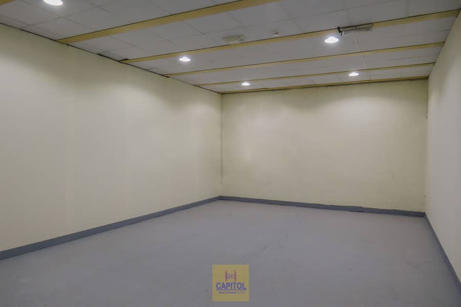 21,390/- for 1 Year  High Quality Small Warehouse in Al Quoz (BA)