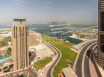 فلیٹ 1 غرفة نوم للبيع في دبي مارينا، دبي - Spacious 1 Bed with Sea View |High Floor فلیٹ 1 غرفة نوم للبيع في دبي مارينا، دبي - Spacious 1 Bed with Sea View |High Floor