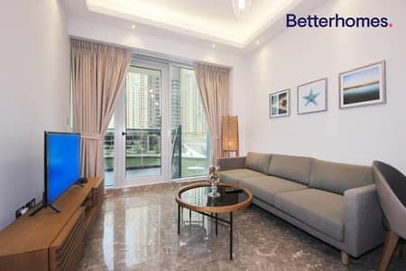 1 Bedroom Hotel Apartment for Rent in Dubai Marina, Dubai - Fully Furnished | Full Marina View| Bills Incl.