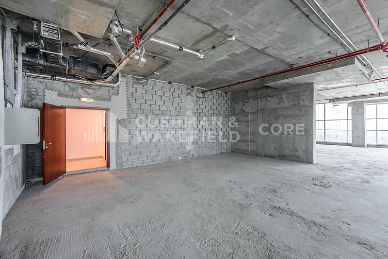 Spacious Office | Shell & Core | 3 Parking