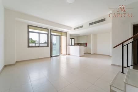 3 Bedroom Townhouse for Rent in Town Square, Dubai - Vacant Now | Close to Pool and Park | Single Row