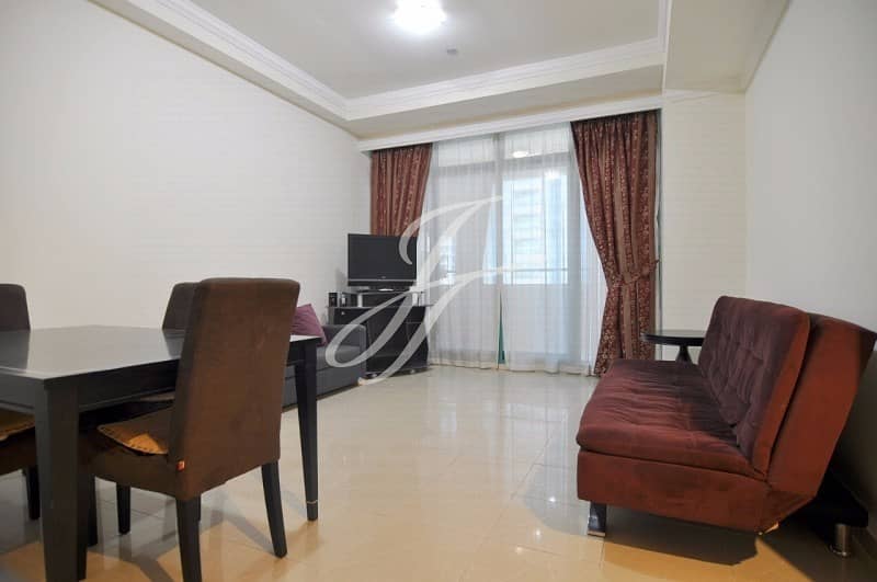 Semi Furnished - Partial Sea View 1 BR