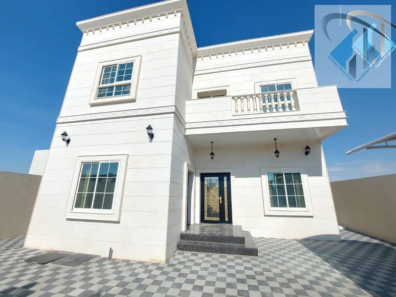 For sale, a modern design villa with a stone facade, freehold for all nationalities, for life