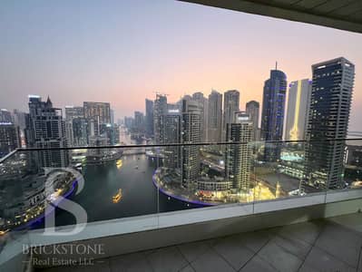 3 Bedroom Apartment for Rent in Dubai Marina, Dubai - Full Marina View | 3 + Maids | Furnished-All Bills Included | 4 Chq