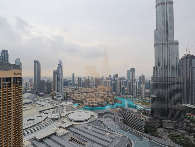 Vacant I Burj and Fountain View I Fully Furnished Vacant I Burj and Fountain View I Fully Furnished