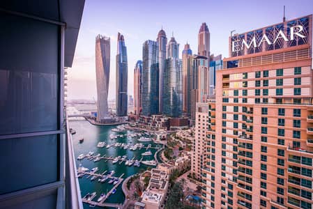 2 Bedroom Flat for Rent in Dubai Marina, Dubai - Partial Marina view I Available l Spacious layout