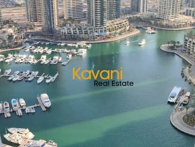 2 Bedroom Flat for Rent in Dubai Marina, Dubai - Spacious | Unfurnished | Full Sea View | Full Marina View