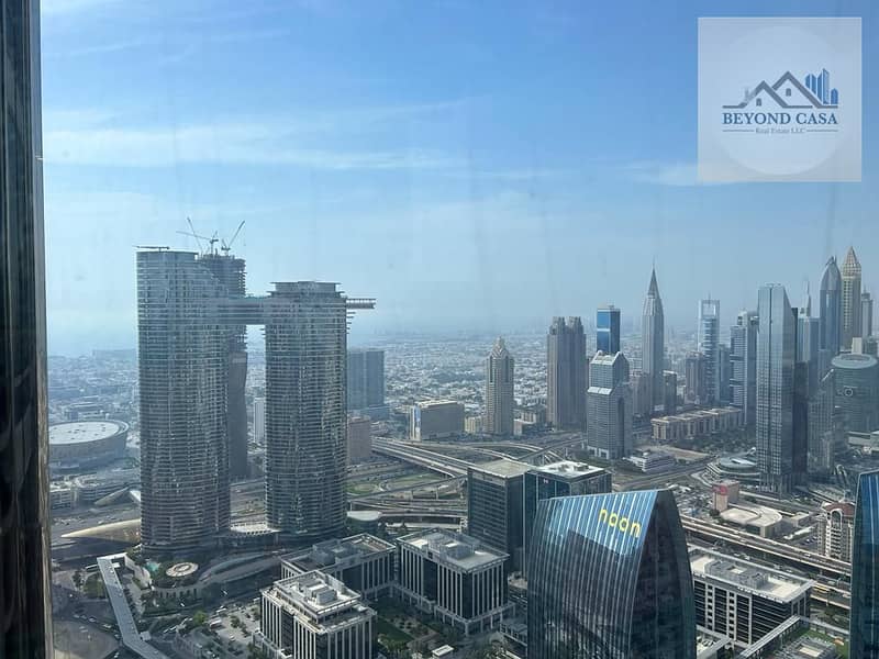Furnished  2 BR With the View of Burj Khalifa