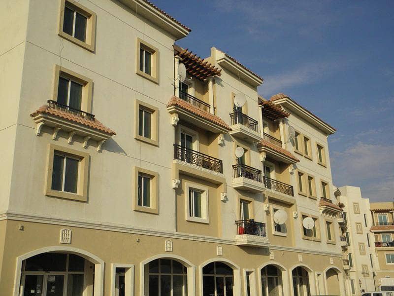 Greece cluster One bed with balcony for rent in International city Dubai