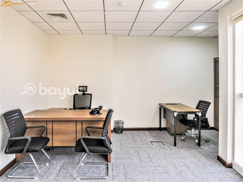 NO COMMISSION Serviced Office in Prime Location.