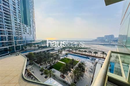 2 Bedroom Apartment for Rent in Jumeirah Beach Residence (JBR), Dubai - 2BR + Maids | Furnished | Private Beach access
