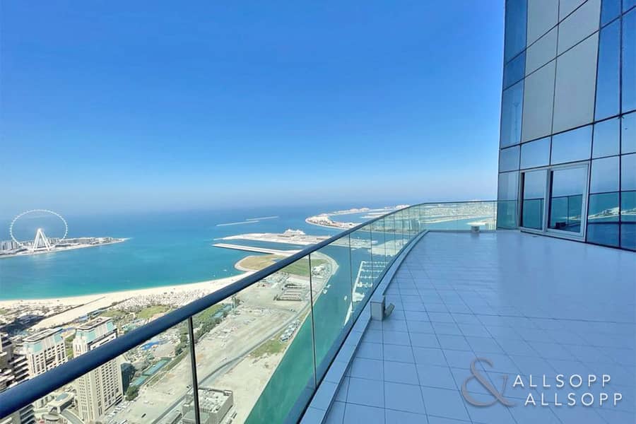 3 Bed | Private Large Terrace | Sea and Marina Views | Fendi Spec 3 Bed | Private Large Terrace | Sea and Marina Views | Fendi Spec