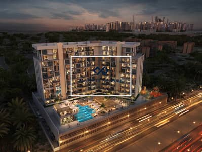 2 Cпальни Апартамент Продажа в Дисковери Гарденс, Дубай - Exterior_night_view_5. jpg