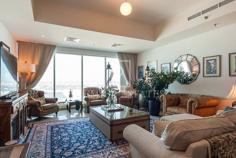 Exquisite and Spacious 3BR with stunning full Sea views