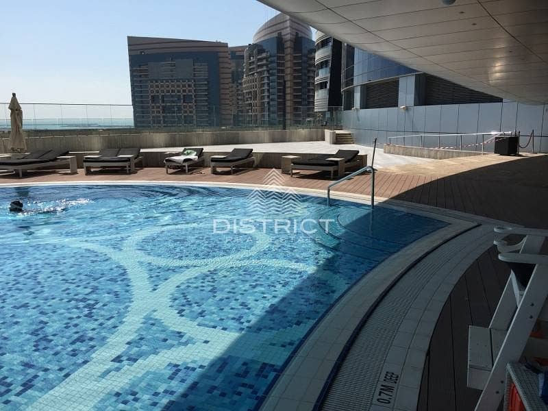 2 Payments - Sea View 3BR in Etihad Towers
