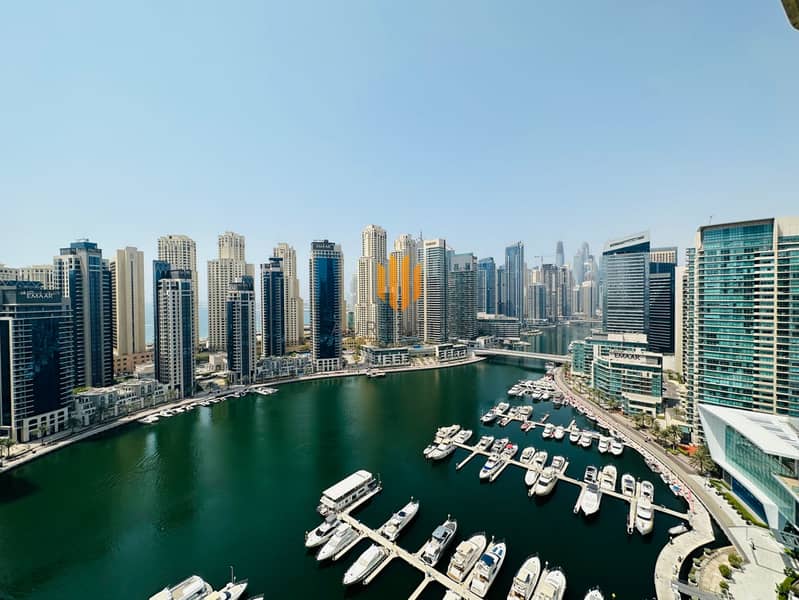 位于迪拜码头，滨海风帆塔楼 3 卧室的顶楼公寓 330000 AED - 7971816