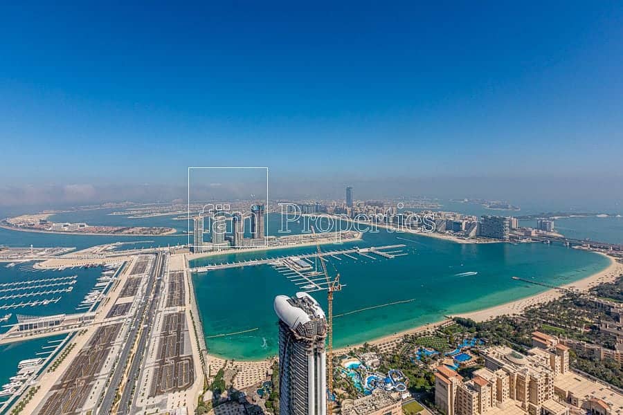 High Floor | Palm Jumeriah View | 4bed+maid High Floor | Palm Jumeriah View | 4bed+maid