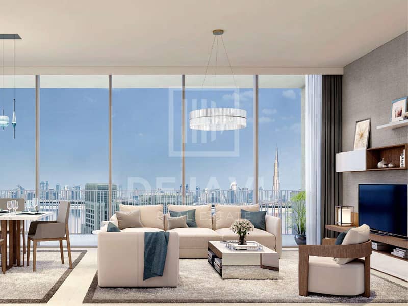 شقة في برج هاربور جيت 2،بوابة هاربور،مرسى خور دبي 1 غرفة 1500000 درهم - 6935239