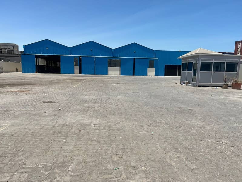 Warehouse with Open Yard for Rent - 2,800 SQM Warehouse, 5,000 SQM Property