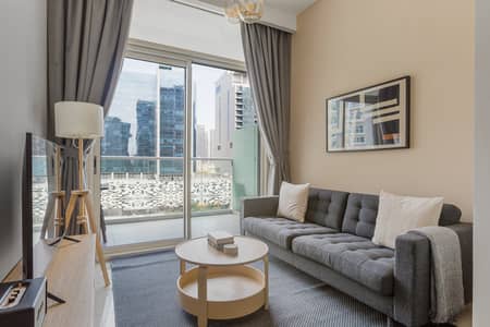 1 Bedroom Apartment for Rent in Business Bay, Dubai - Burj Khalifa View | Furnished | Flexible Terms