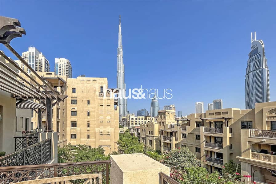 Plus Study | Upgraded | Burj View | 2 Parkings