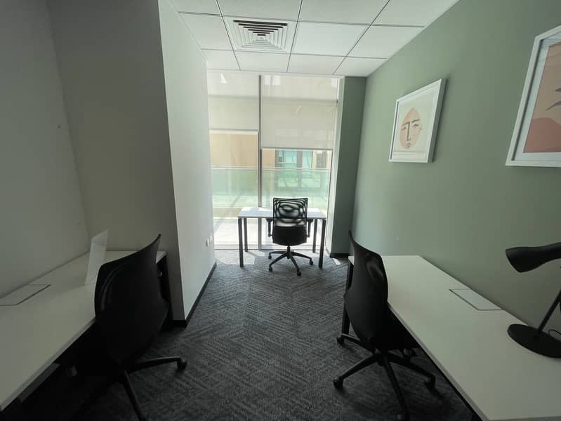 3 Dubai Marina Gate private office for 3 people. JPG