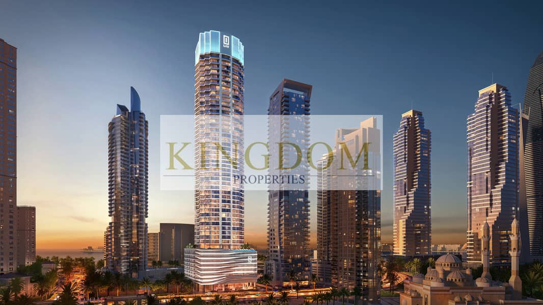 位于迪拜码头，奢华生活大厦 4 卧室的顶楼公寓 25999548 AED - 7918016
