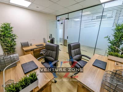 Office for Rent in Bur Dubai, Dubai - Cozy Massive Desk Space| Free Unlimited Labour and Bank Inspections offered by Venture Zone)