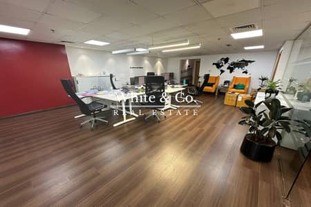 Office for Rent in Jumeirah Lake Towers (JLT), Dubai - FURNISHED | VACANT | PARTITIONED OFFICE