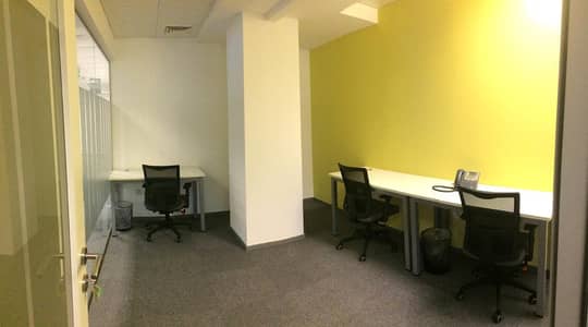 穆萨法赫， 阿布扎比 写字楼待租 - ABU DHABI, B1 Mussafah Private office for 3 people. jpg