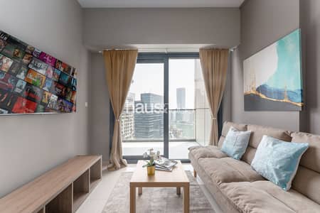 1 Bedroom Flat for Rent in Business Bay, Dubai - Nice Dubai Canal & Burj Khalifa View | Exquisite