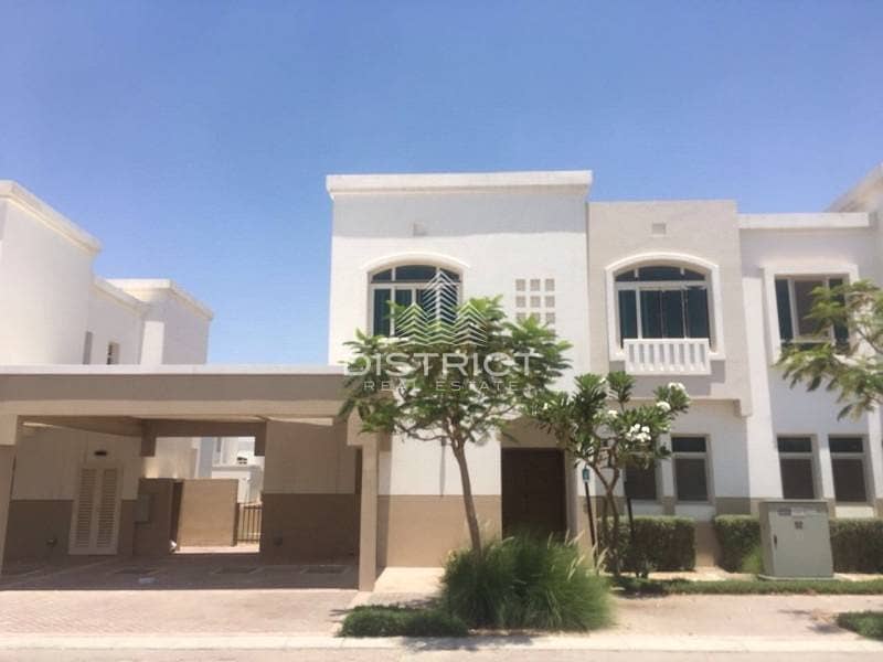 Corner Unit - 3BR Villa with Maids Room in Al Ghadeer