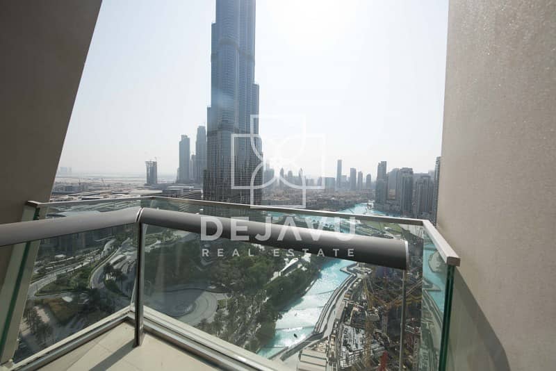 Burj Khalifa Amazing View|3 Bedroom Apartment |Brand New