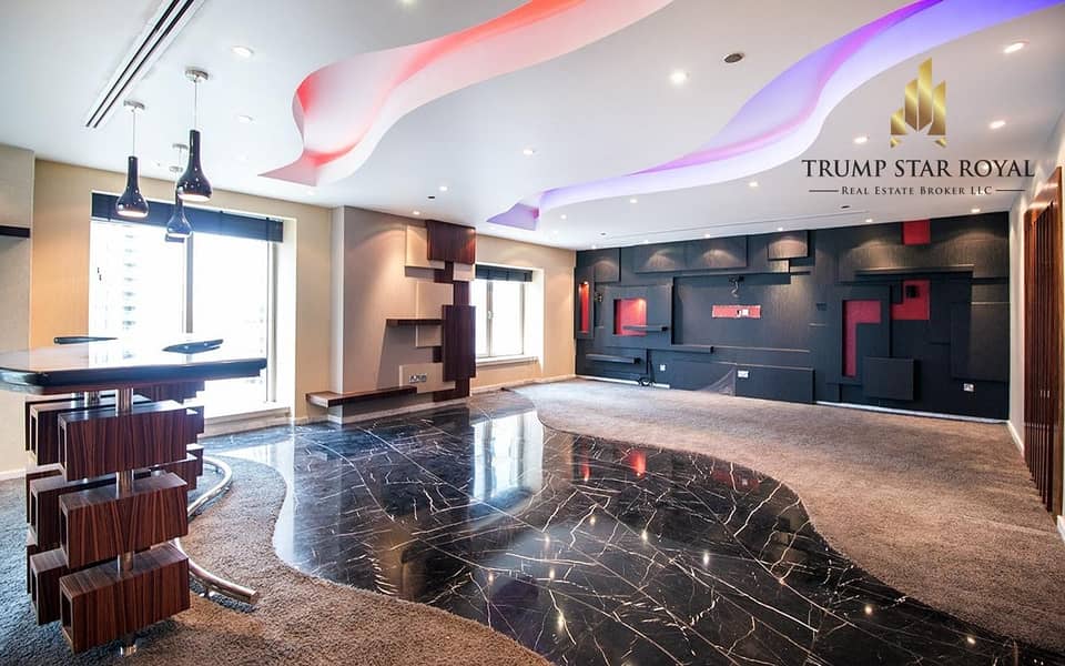 Fully Upgraded 4Br Penthouse in Emaar Six