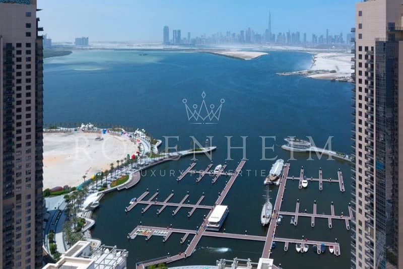 Lagoons and Burj Khalifa View|Rented till November end 2023