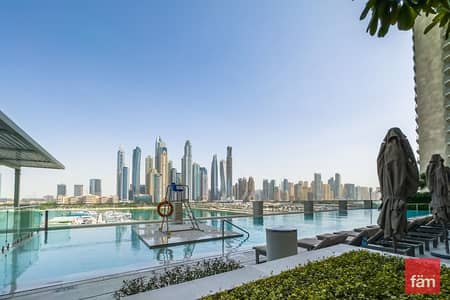 1 Bedroom Apartment for Sale in Dubai Harbour, Dubai - Investment Flat - Private Beach | Palm View