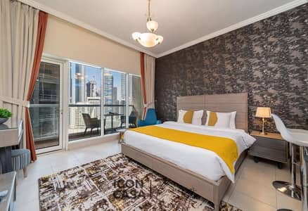 Studio for Rent in Downtown Dubai, Dubai - Studio Apartment in Burj Al Nujoom Dubai