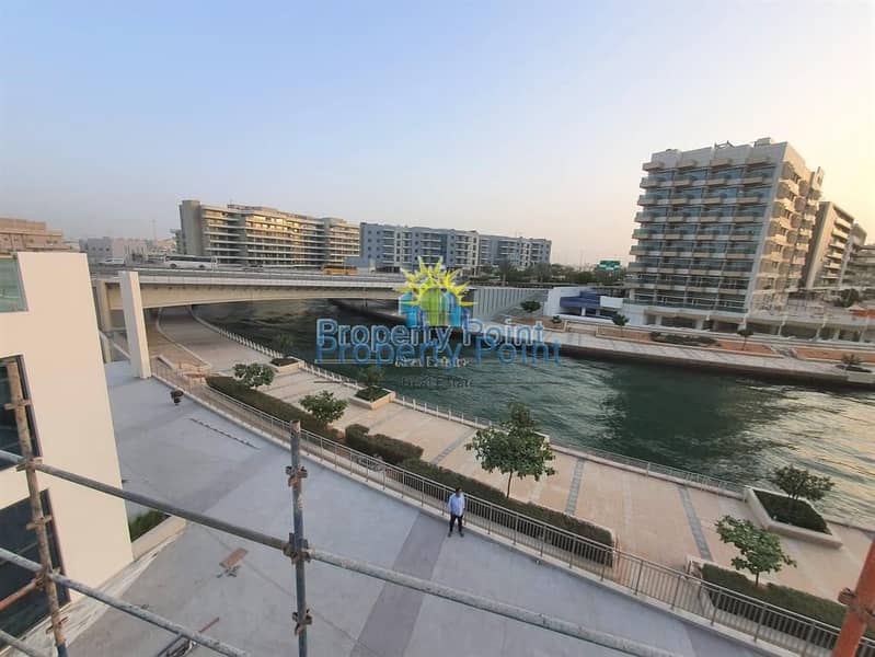 180 SQM Commercial Duplex for RENT | Canal View Ideal Location in Al Raha Beach